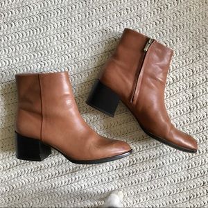 Sam Edelman Brown Ankle Booties