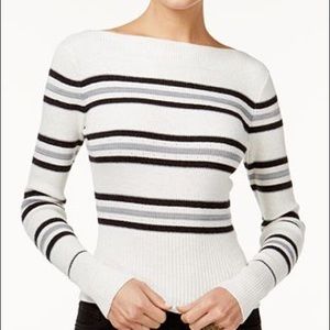 Free People Fern Cropped Sweater-IVORY