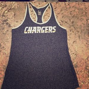 LA Chargers Nike work out top