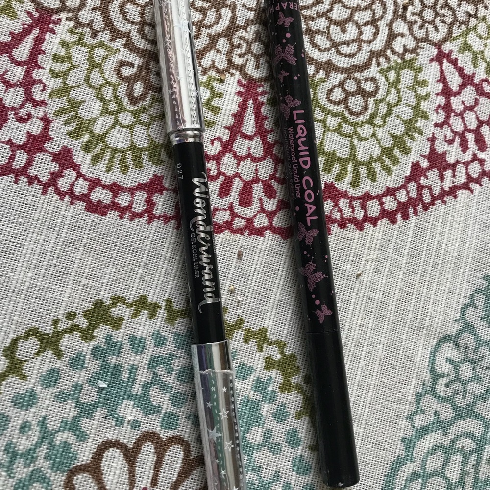 Two Black eyeliners