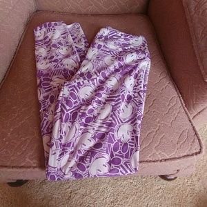 LulaRoe Disney leggings, One Size