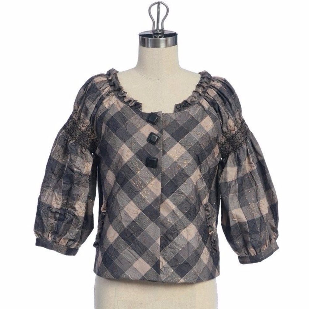 HAZEL PLAID JACKET