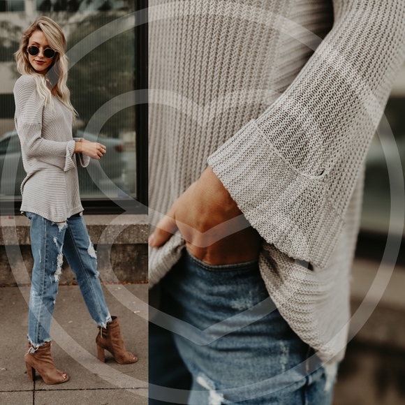 THUY Knit Sweater - GREY - Picture 5 of 5