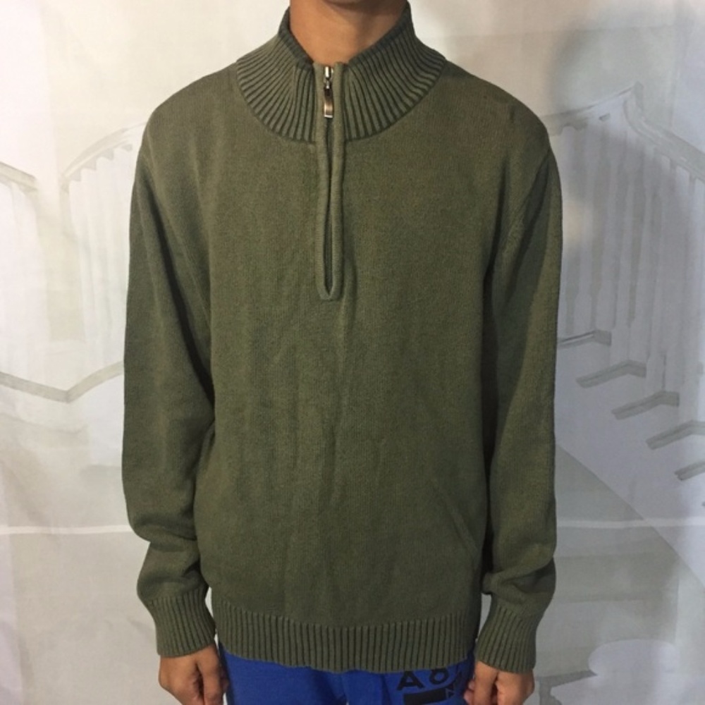 Half Zip Pull Over Sweater