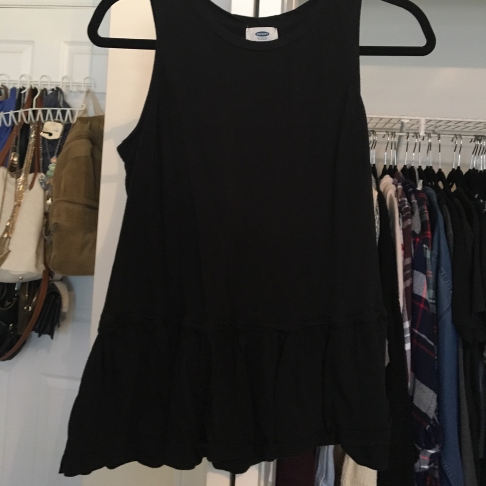 Old Navy Peplum style tank top