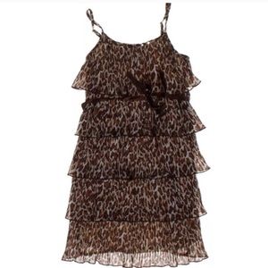 Cheetah print dress