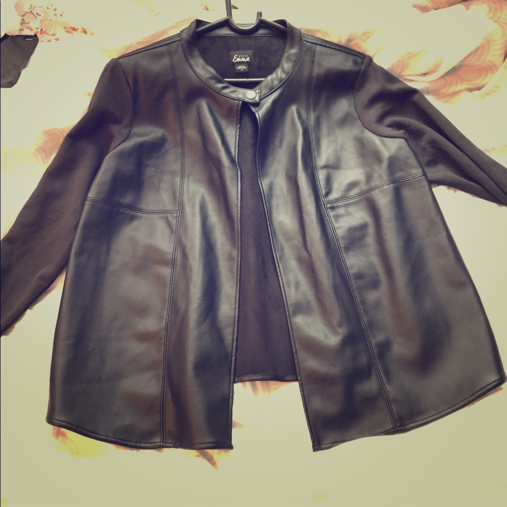 Brand new pleather jacket!