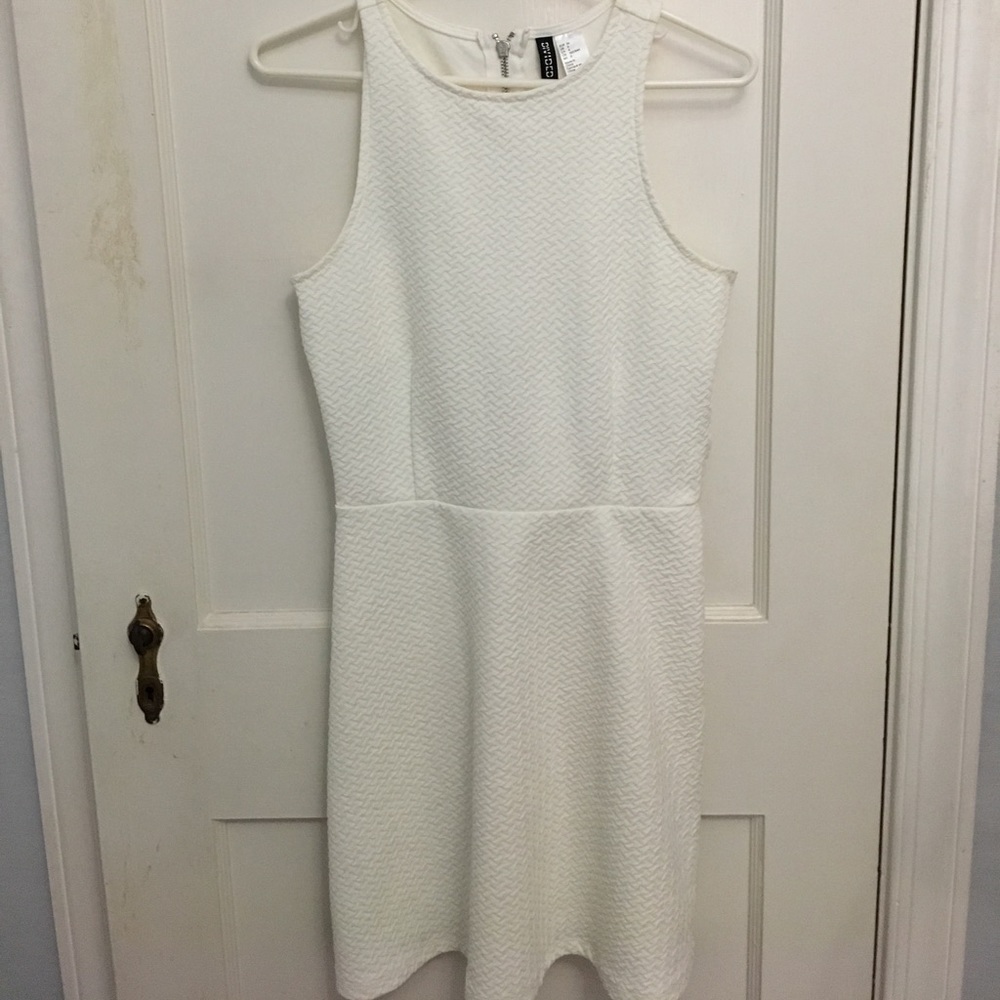 H&M white dress