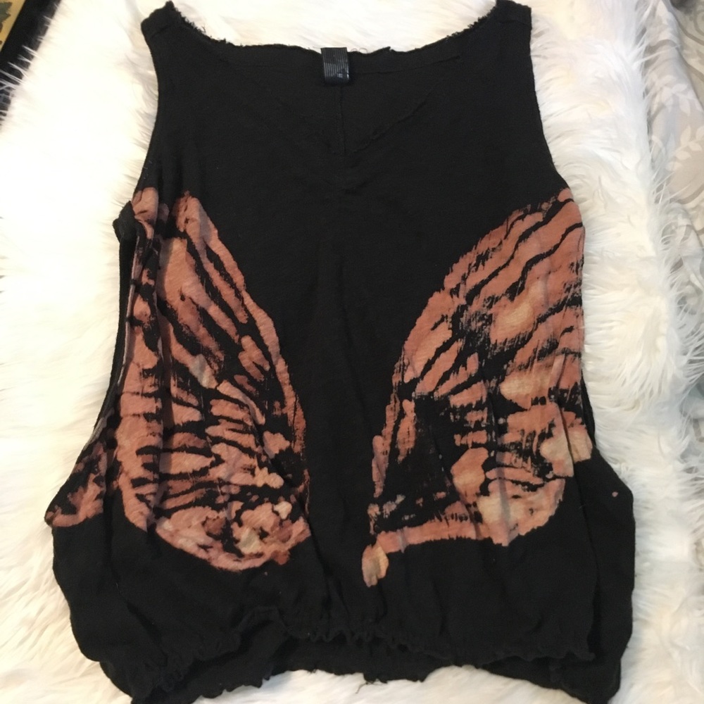 Free People Butterfly Shirt