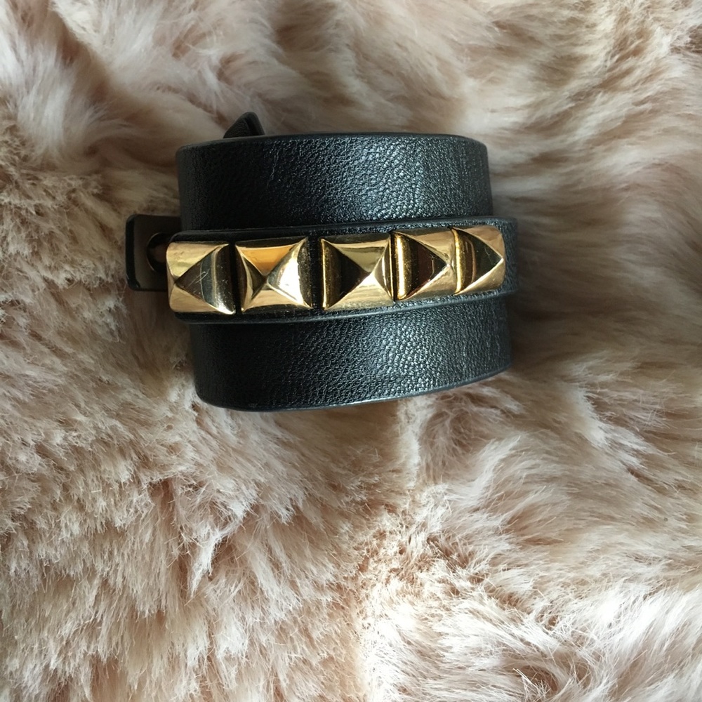 Juicy Couture leather cuff 🖤
