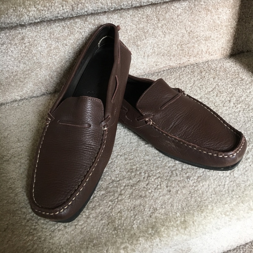 J Crew brown Mocs