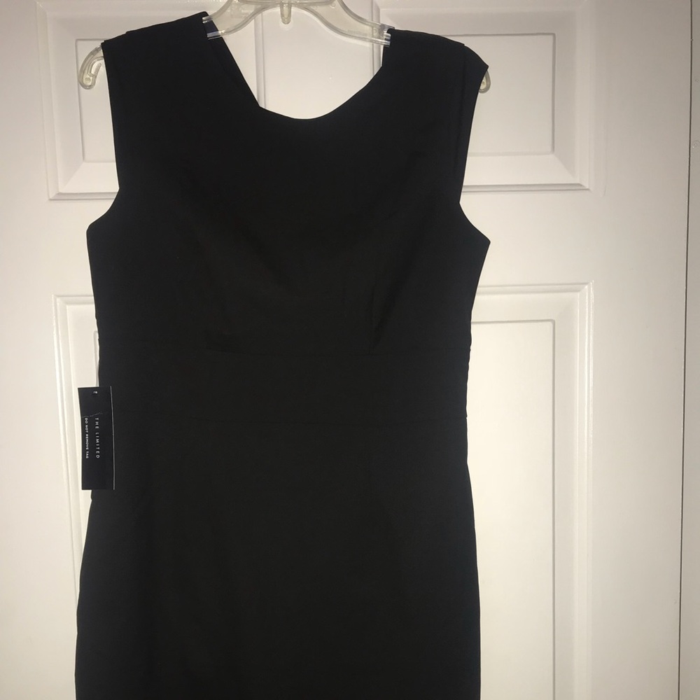 The limited black collection sheath dress