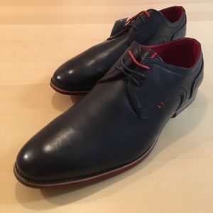 Tony's Men's Navy Blue Derby Oxford Shoe Sz 13