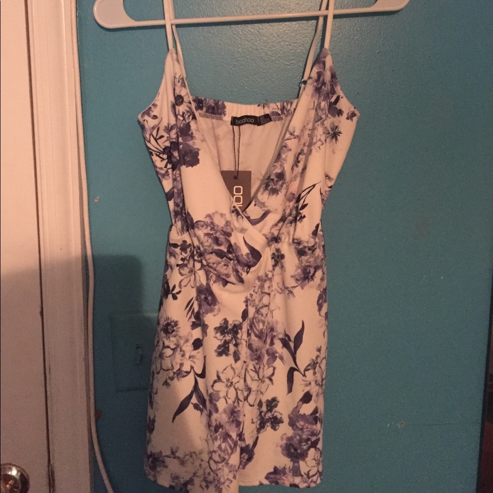 Paige floral wrap romper - Picture 1 of 1