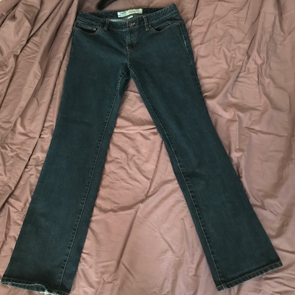 Loft Slim Bootcut Jeans - size 6 - low rise 30w x 30l