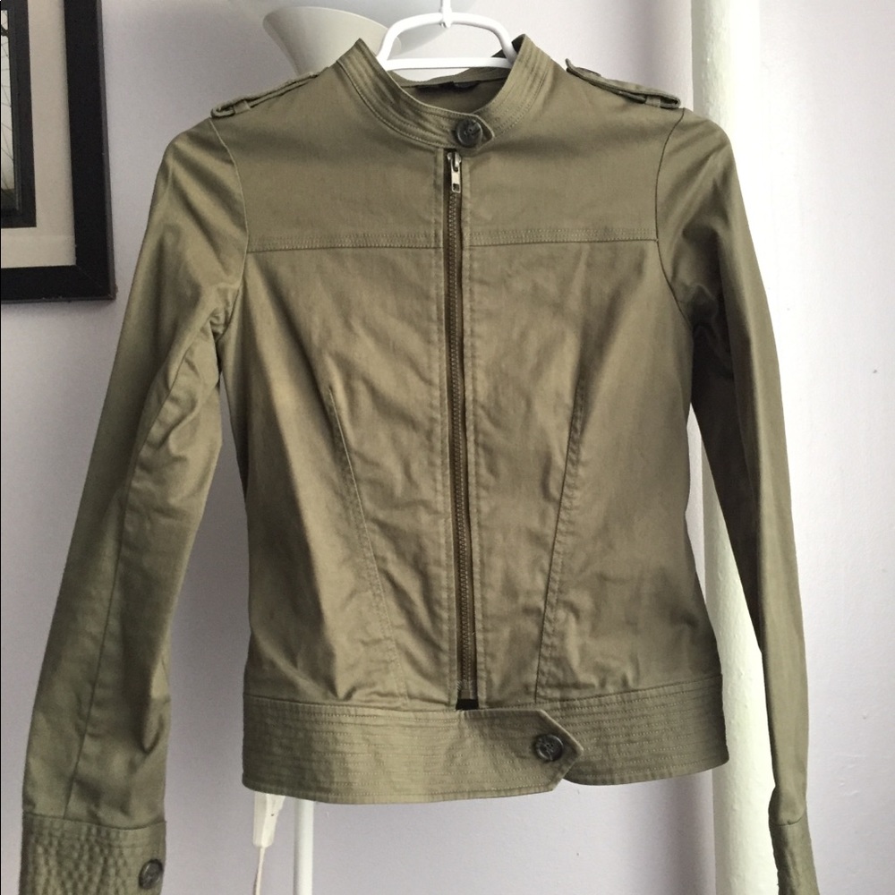 Olive green jacket