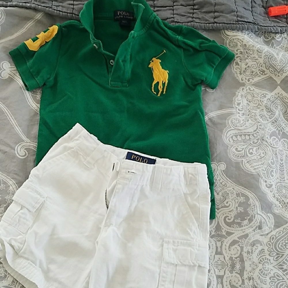 Boys polo set