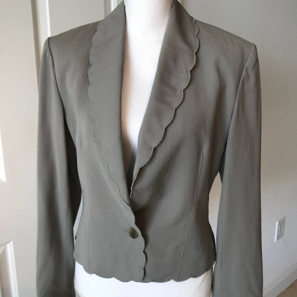 1980s Vintage Feraud Debbie Harry 100% wool blazer