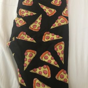 Lularoe pizza legging OS