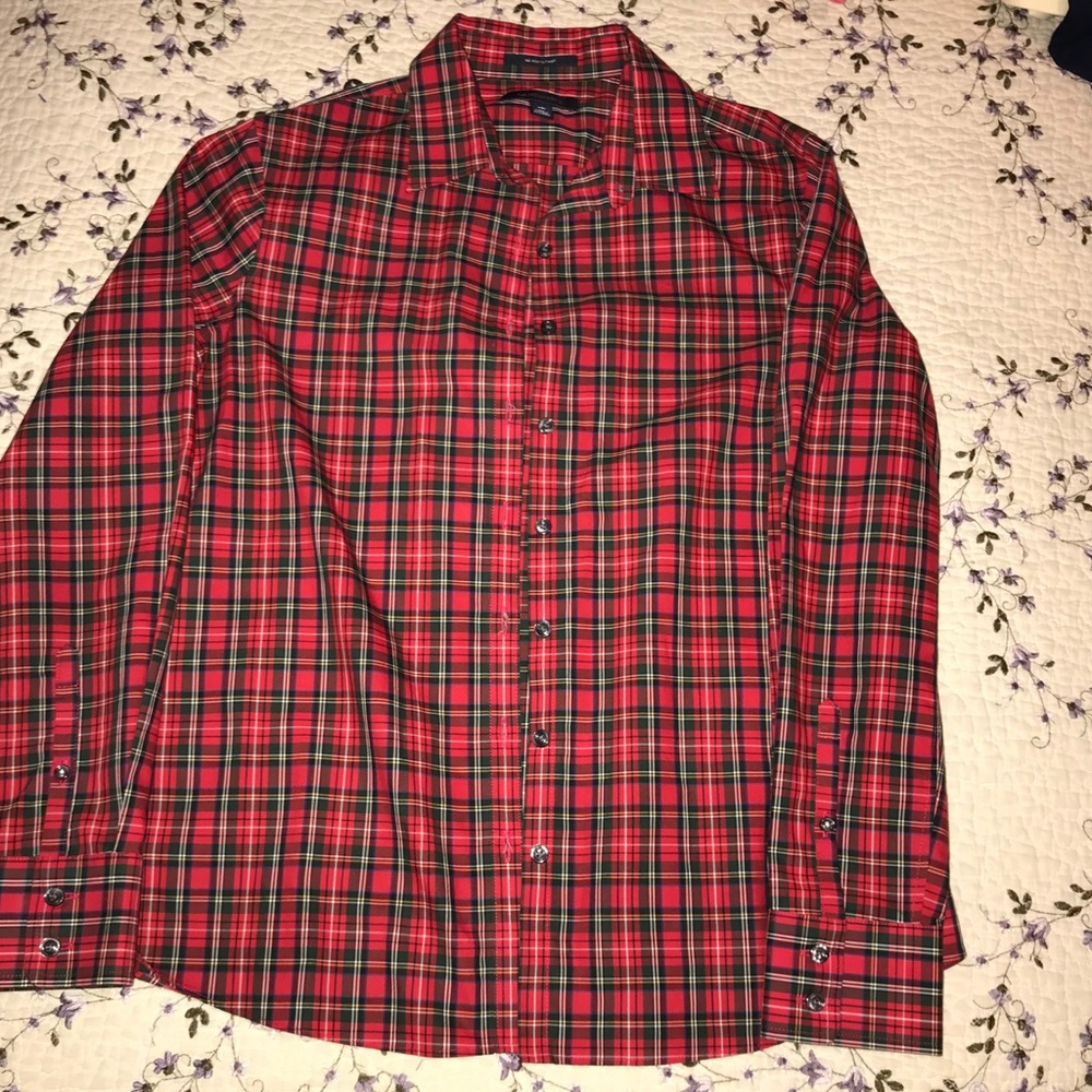 Women’s Lands End button down top