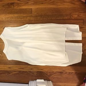 Zara white blouse