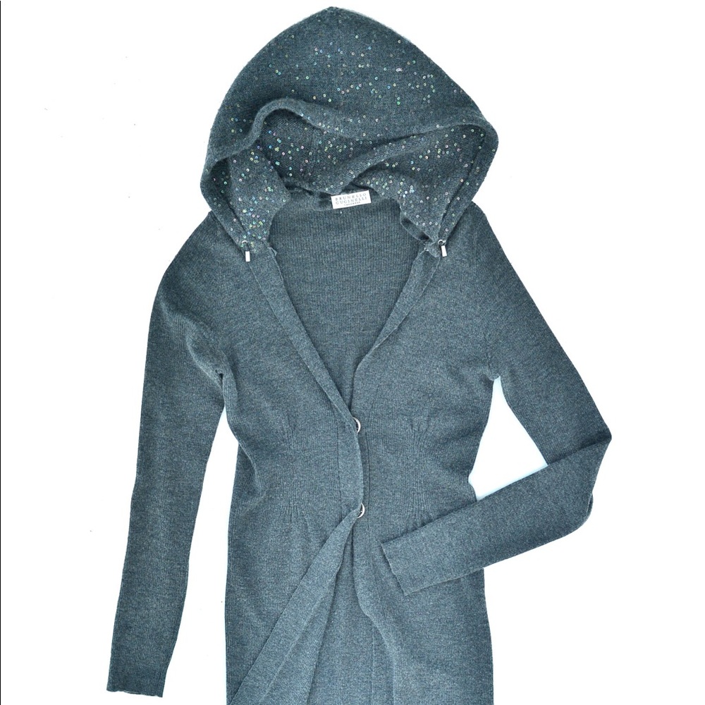 Brunello Cucinelli below knee cardigan