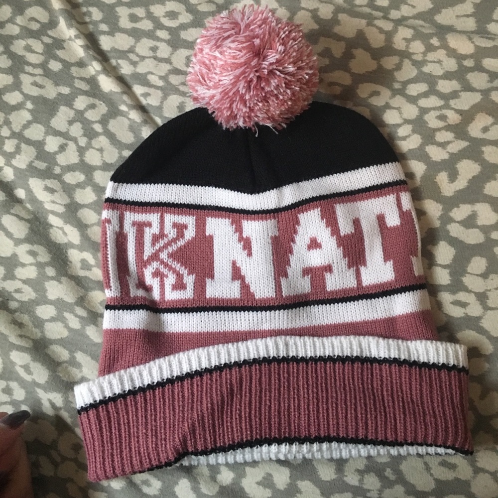 PINK winter hat