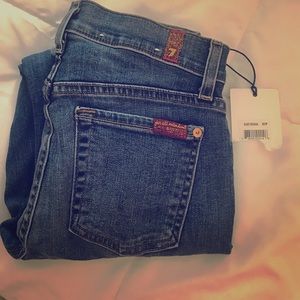 Seven for All Mankind the Ankle Skinny Jean Sz 24
