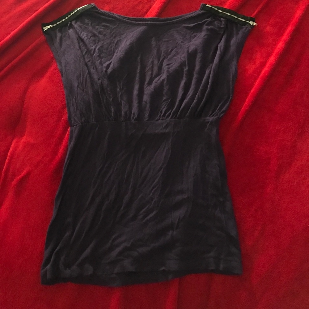Dark purple blouse XS