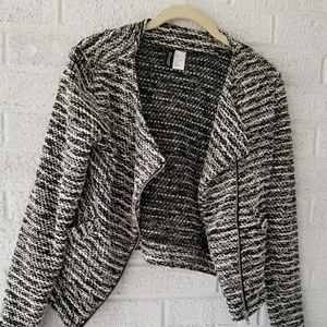 H&M divided Crop Jacket