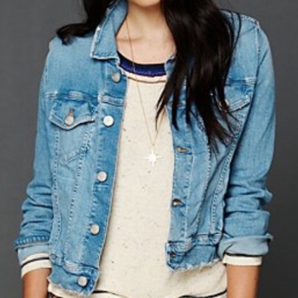 M2F Free People Jean Jacket