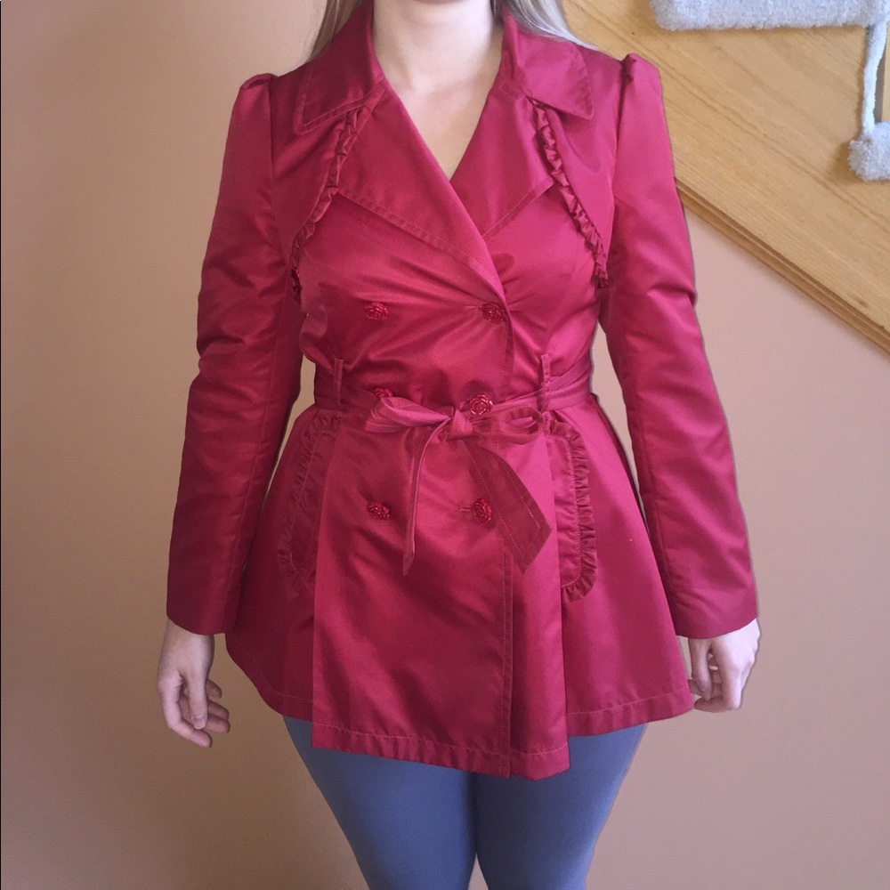 Fancy red jacket