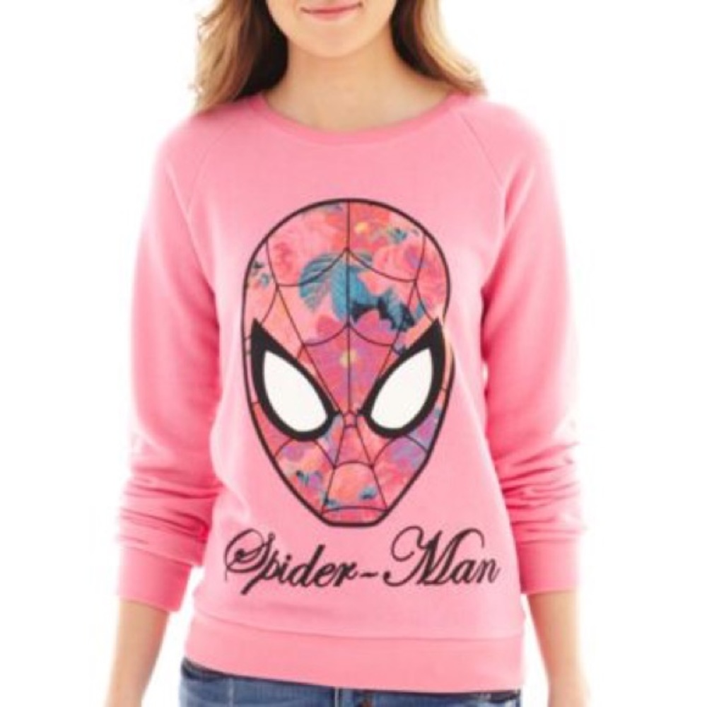 Floral Spider-Man Sweater 💕