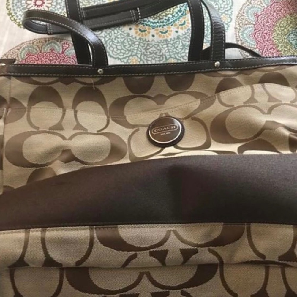 Coach Messenger/Diaper Bag