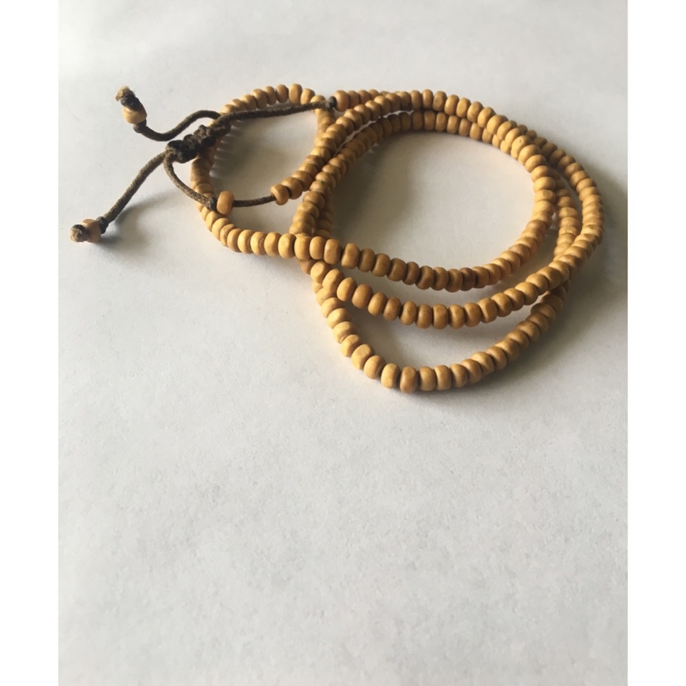 Wooden necklace