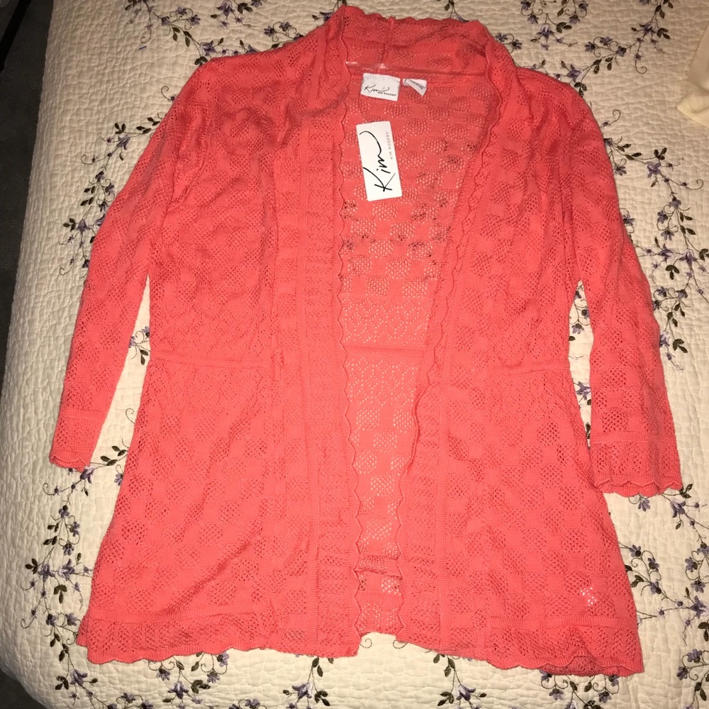 Kim Rogers open front Cardigan