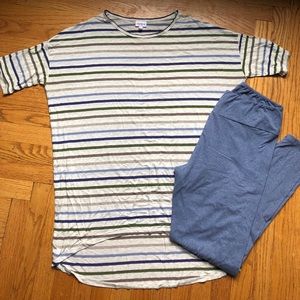 Lularoe Medium Irma and TC Tall and Curvy leggings