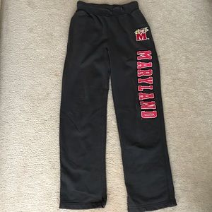 University of Maryland sweatpants