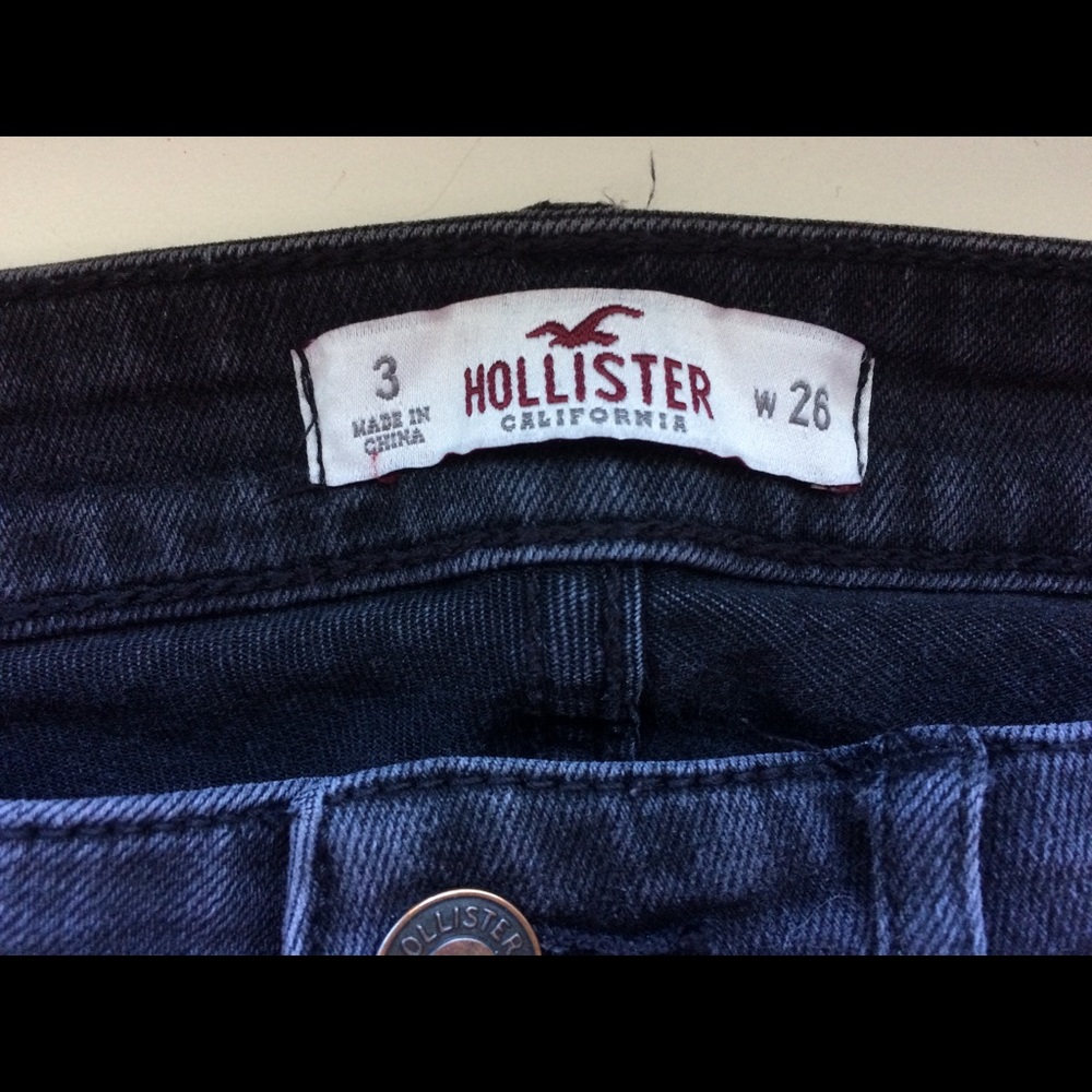 Black Hollister Stretchy Jeans
