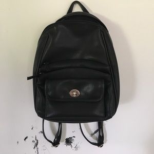 Small black backpack