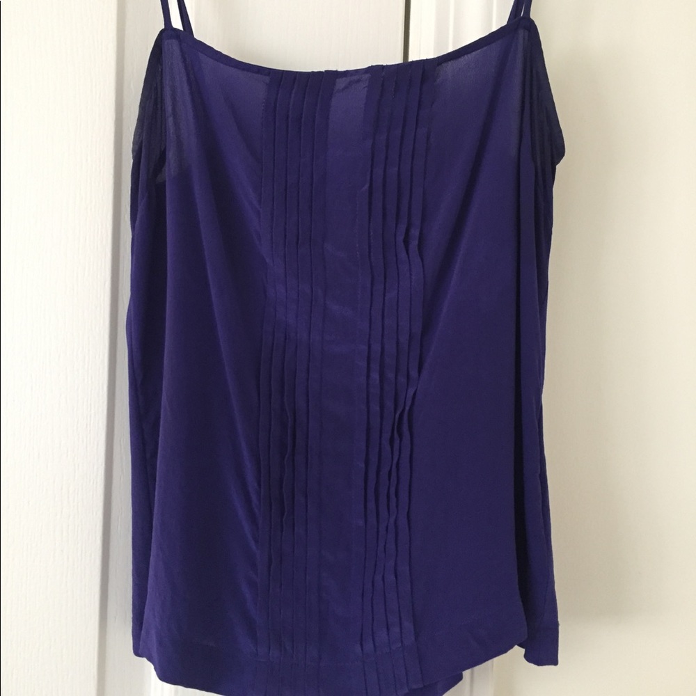 100% Silk Zipper-Back Cami