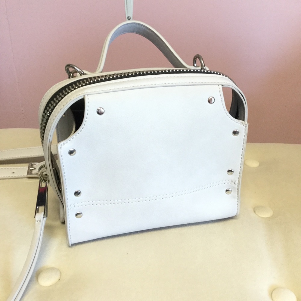 Studded Faux Vegan Crossbody