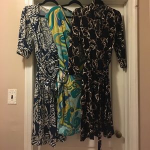 Lot of Banana Republic Wrap Dresses. Sold together