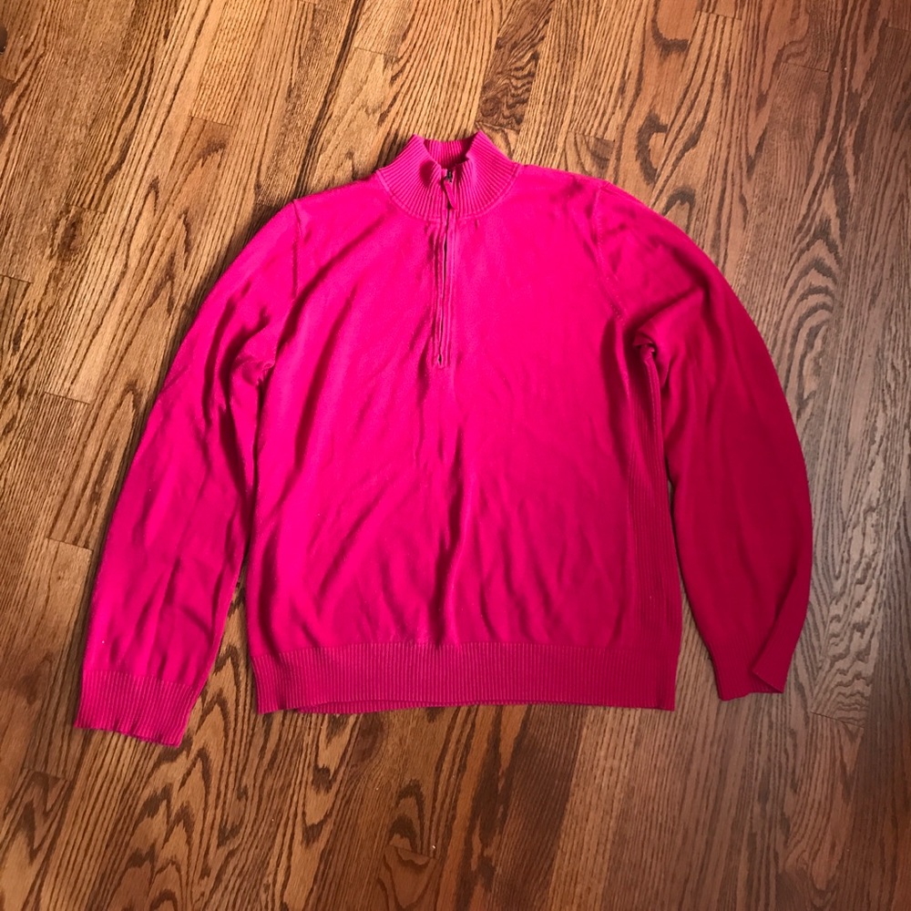 FoxCroft quarter zip sweater