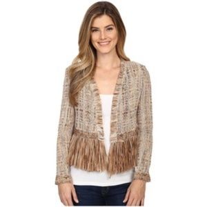 NIC+ZOE Cork Fringe Jacket
