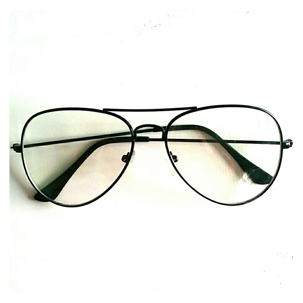 Clear lense glasses