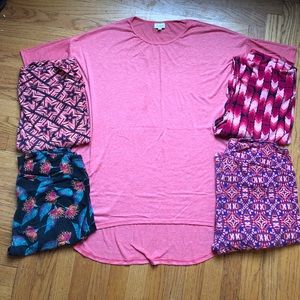Lularoe lot with Irma and 4 pairs of TC leggings