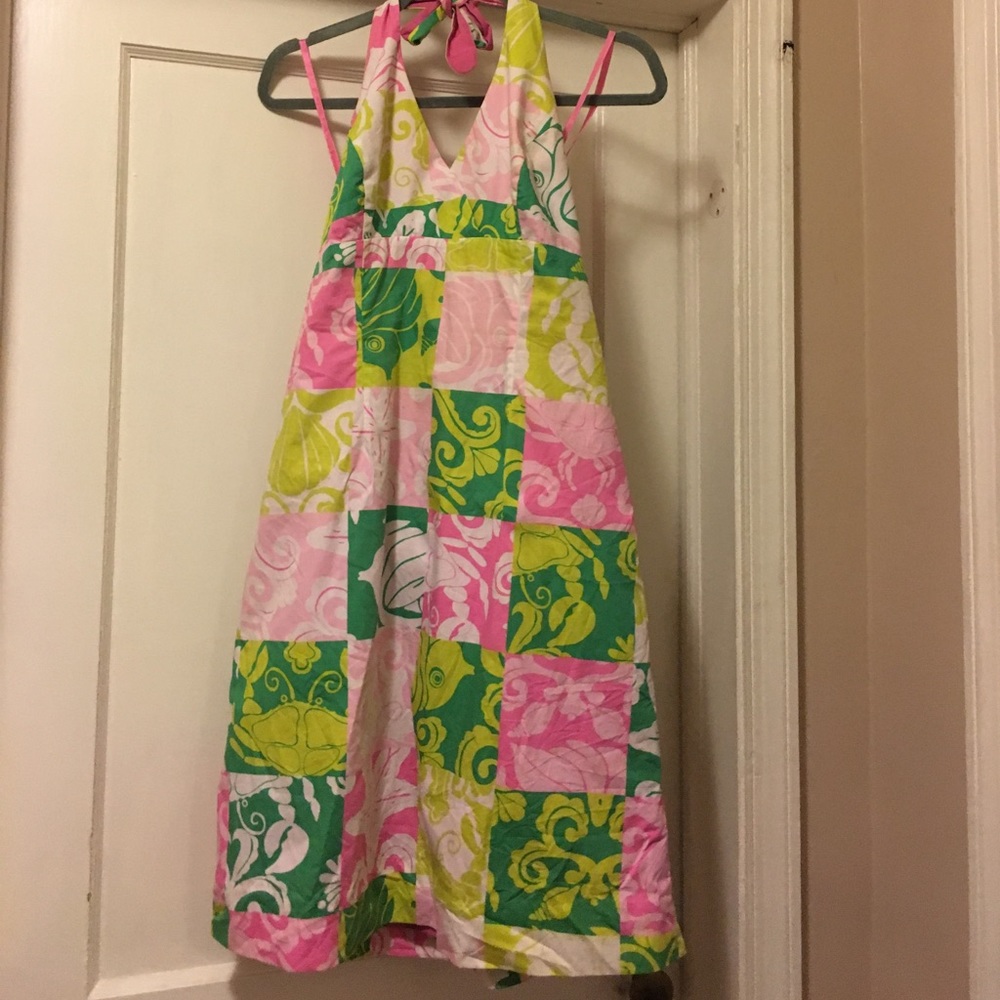 Lilly Pulitzer halter dress