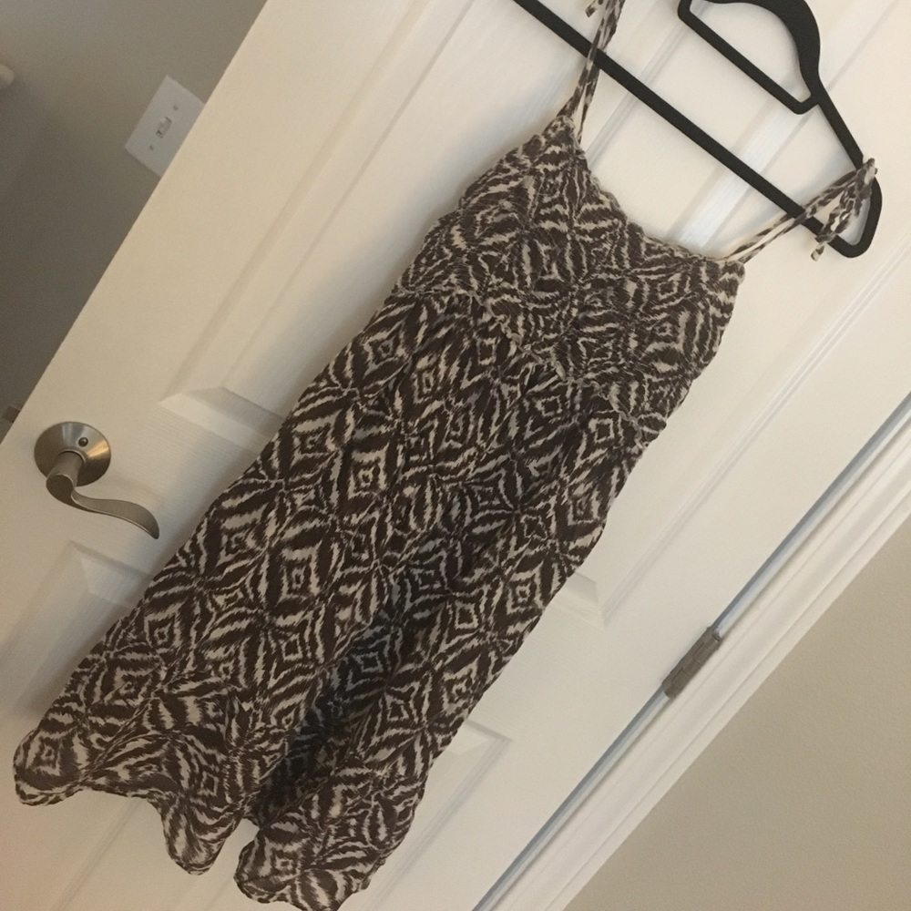 Motherhood Maternity ikat print sundress L