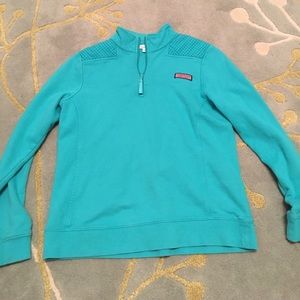 Vineyard Vines Blue Kids Blue Pullover SIZE M